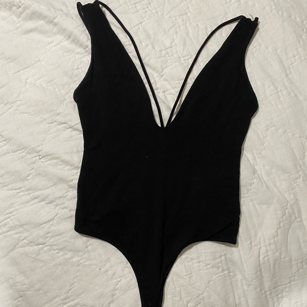 NAKED WARDROBE PLUNGE BODYSUIT